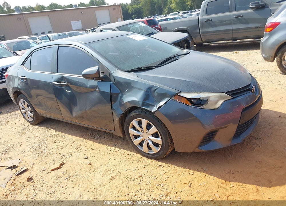 2014 TOYOTA COROLLA LE VIN: 2T1BURHE0EC086859