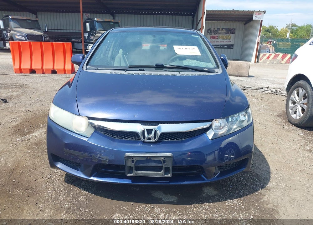 2009 HONDA CIVIC VIN: 19XFA16829E016781