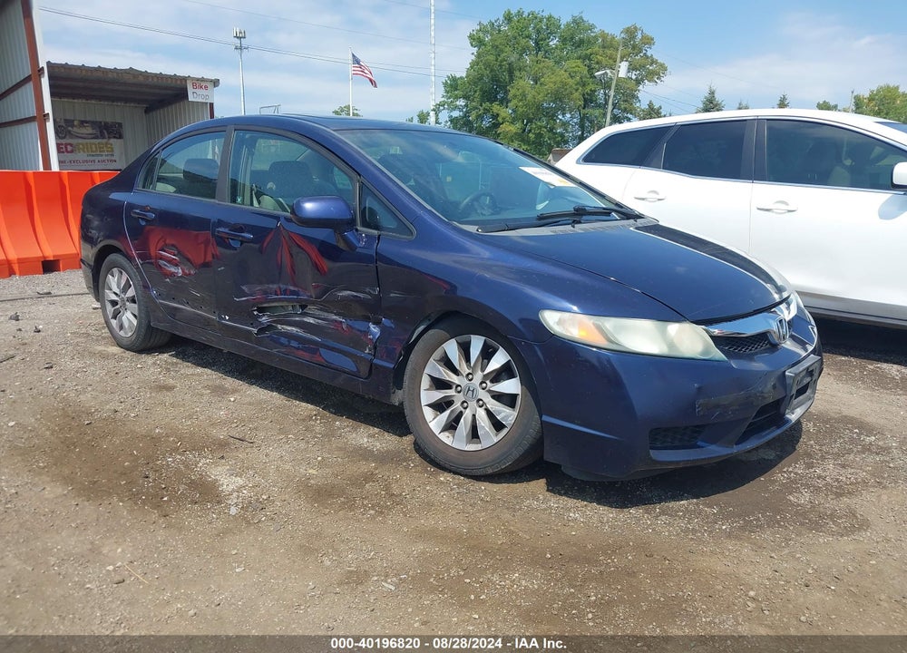 2009 HONDA CIVIC VIN: 19XFA16829E016781