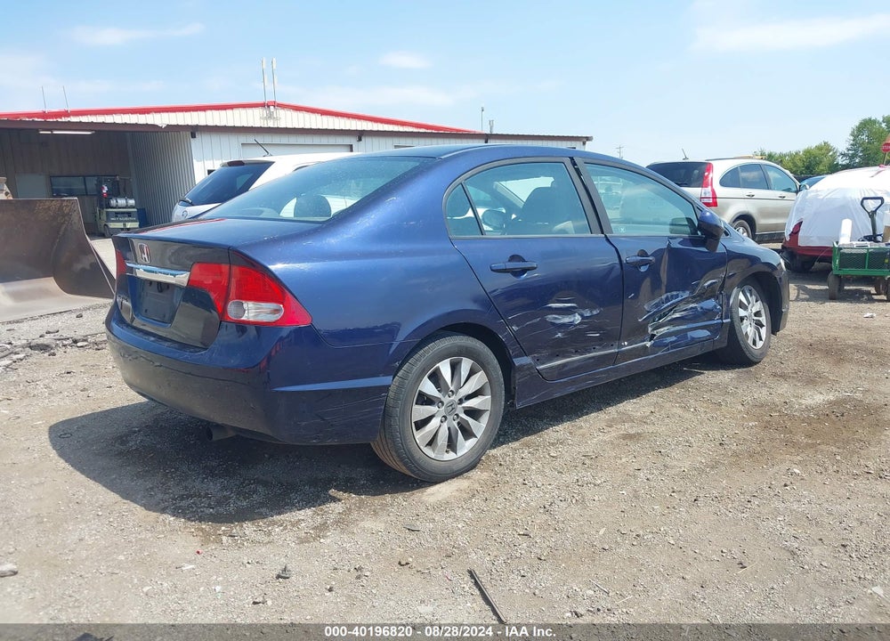 2009 HONDA CIVIC VIN: 19XFA16829E016781