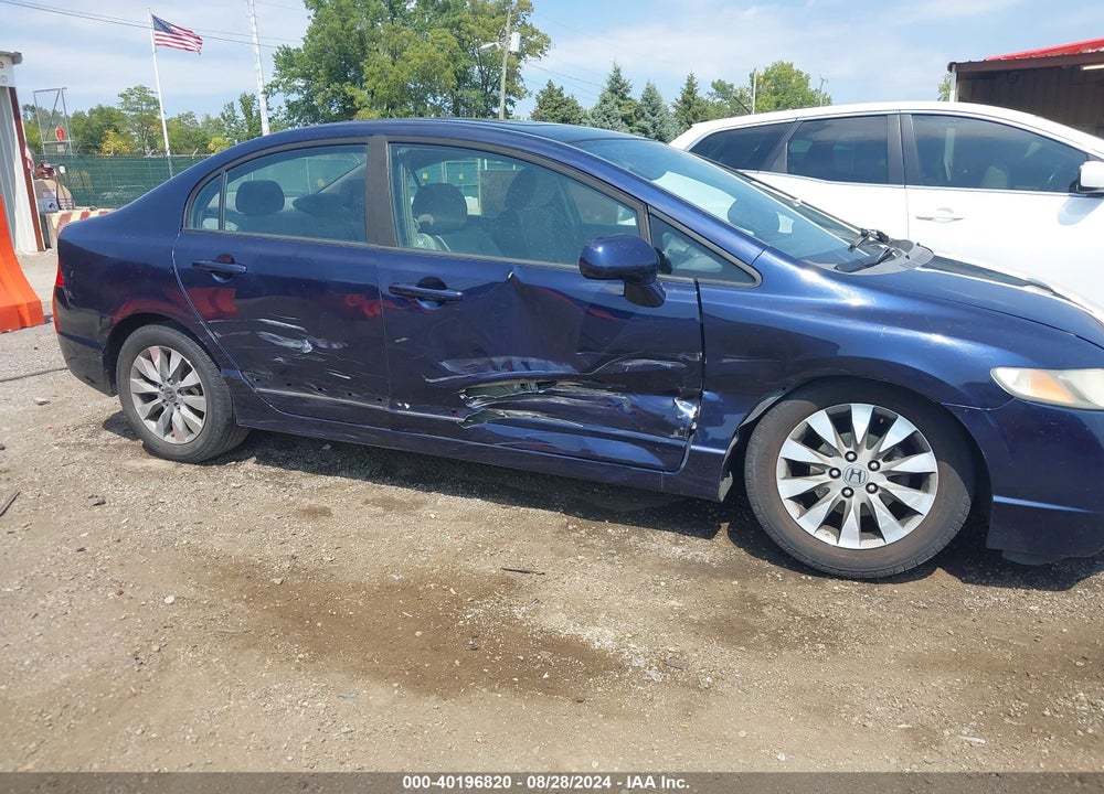 2009 HONDA CIVIC VIN: 19XFA16829E016781