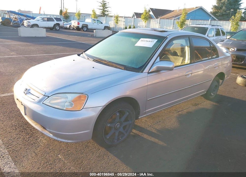 2003 HONDA CIVIC EX VIN: 1HGES26753L004890