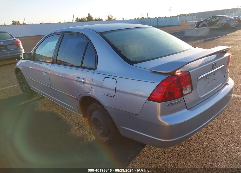 2003 HONDA CIVIC EX VIN: 1HGES26753L004890