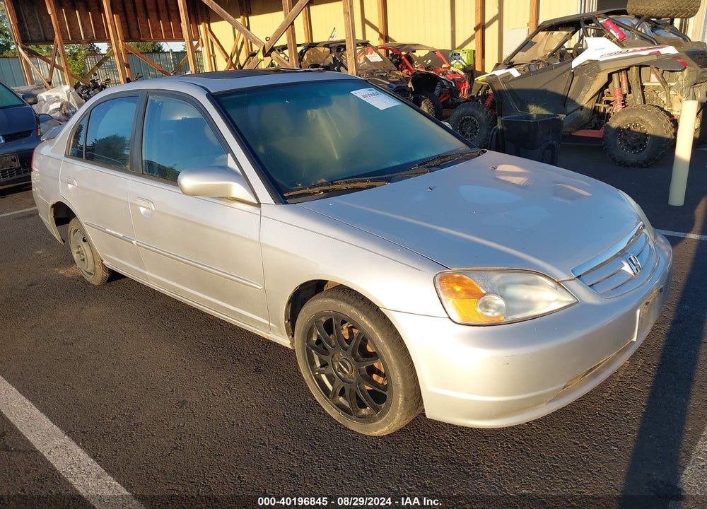 2003 HONDA CIVIC EX VIN: 1HGES26753L004890