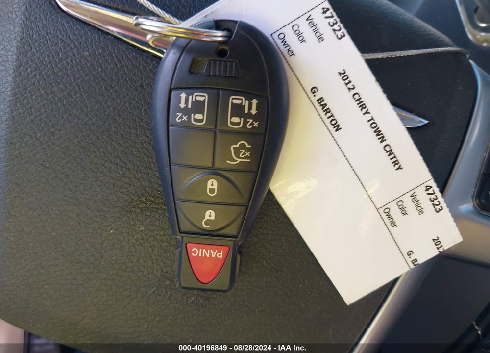 2012 CHRYSLER TOWN & COUNTRY TOURING VIN: 2C4RC1BG6CR278488
