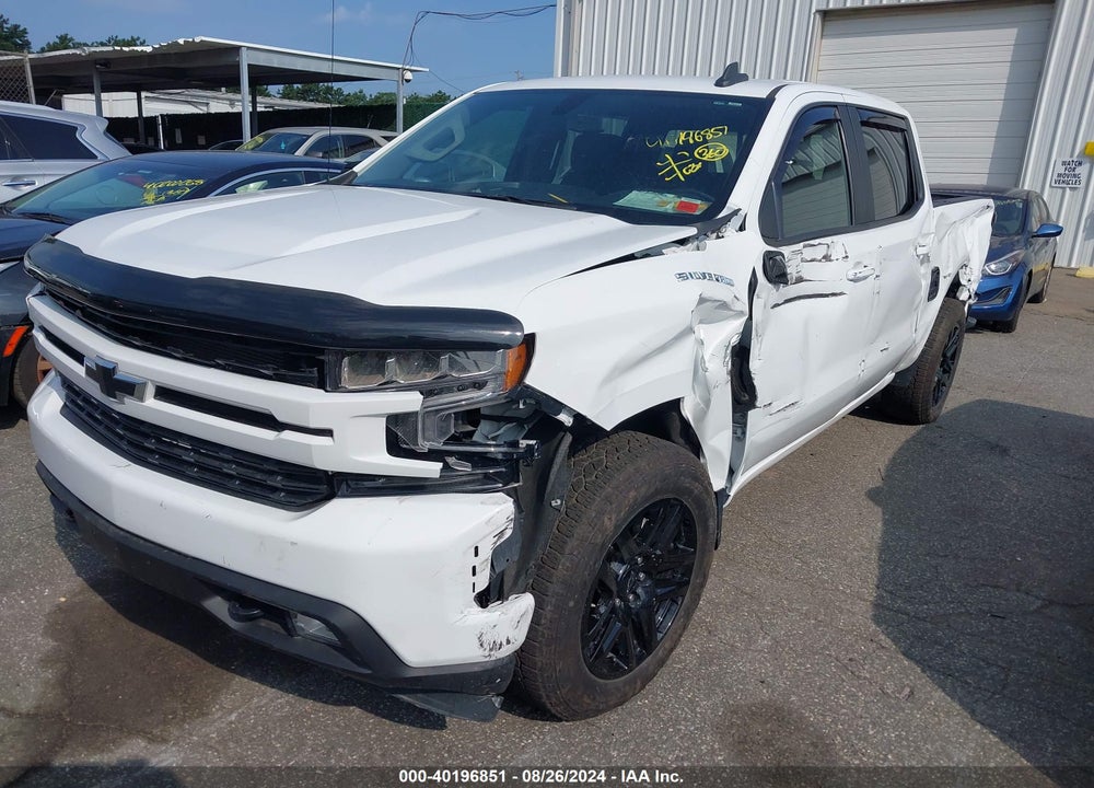 2020 CHEVROLET SILVERADO 1500 4WD SHORT BED RST VIN: 1GCUYEED3LZ314941