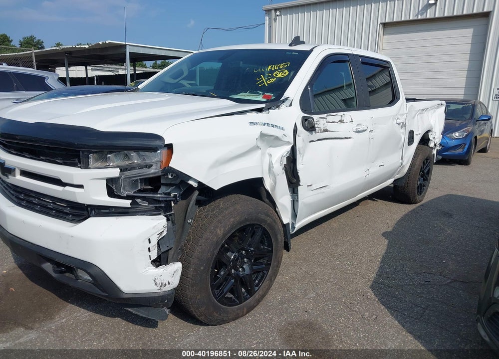 2020 CHEVROLET SILVERADO 1500 4WD SHORT BED RST VIN: 1GCUYEED3LZ314941