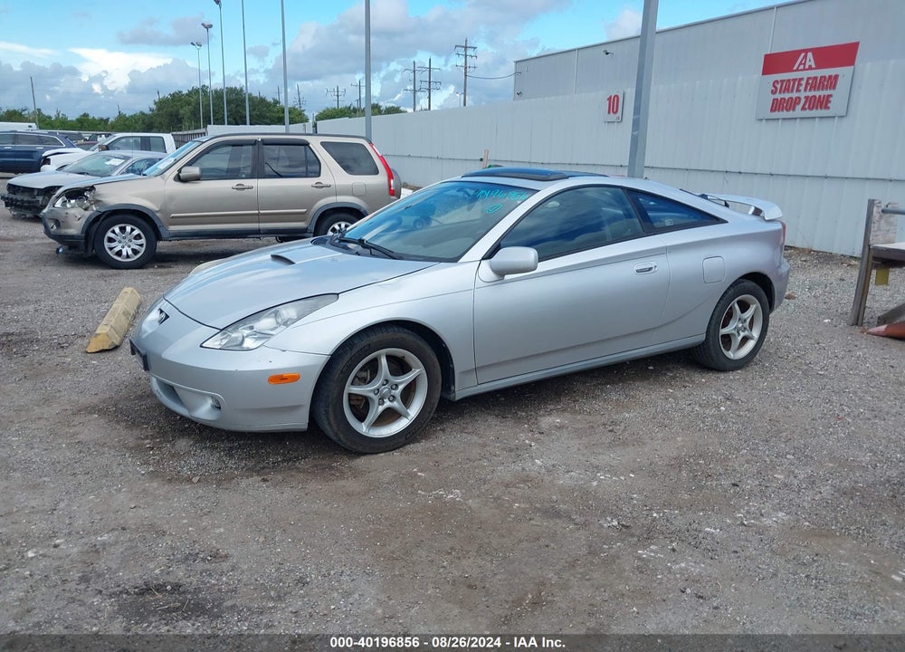 2000 TOYOTA CELICA GTS VIN: JTDDY32T1Y0013631