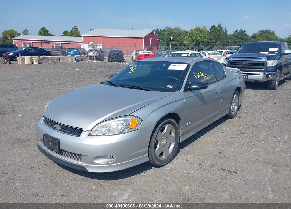 2006 CHEVROLET MONTE CARLO SS VIN: 2G1WL15C869316750