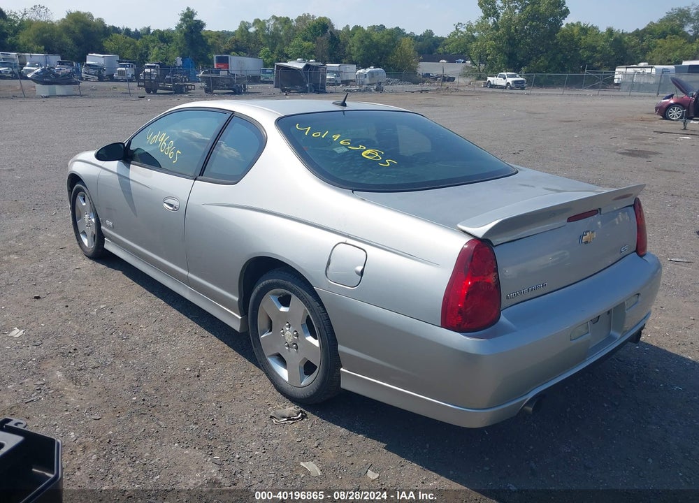2006 CHEVROLET MONTE CARLO SS VIN: 2G1WL15C869316750