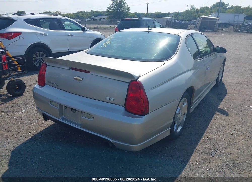 2006 CHEVROLET MONTE CARLO SS VIN: 2G1WL15C869316750