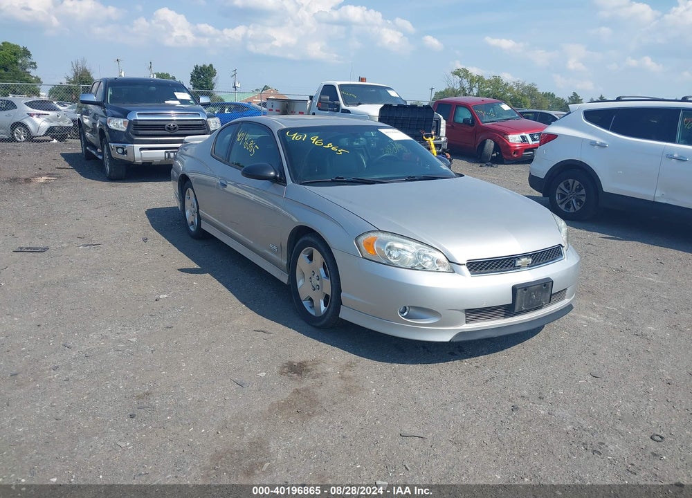 2006 CHEVROLET MONTE CARLO SS VIN: 2G1WL15C869316750