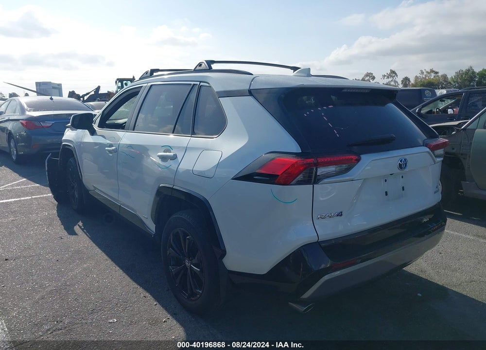 2022 TOYOTA RAV4 HYBRID SE VIN: 4T3T6RFV9NU074054