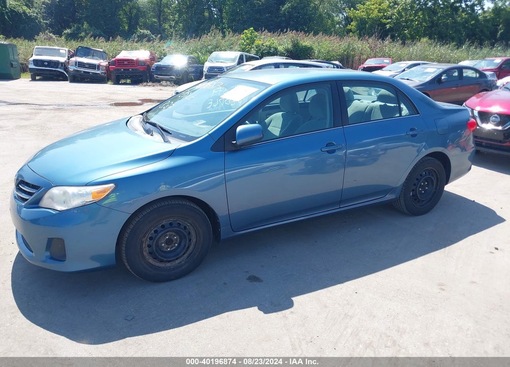 2013 TOYOTA COROLLA LE VIN: 5YFBU4EE7DP182767