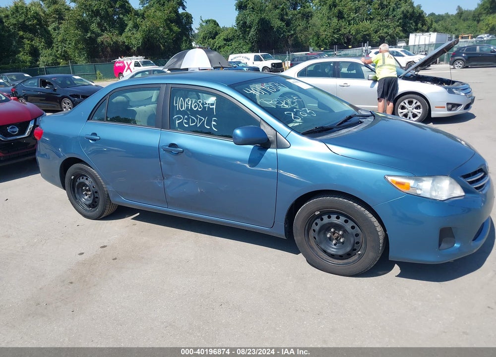 2013 TOYOTA COROLLA LE VIN: 5YFBU4EE7DP182767