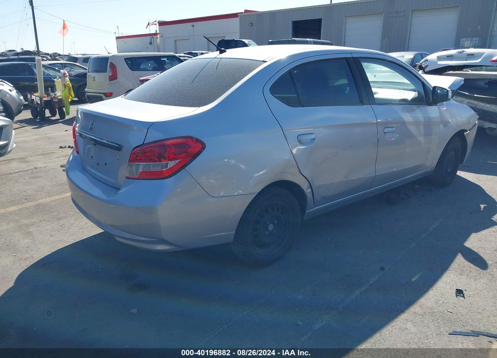 2020 MITSUBISHI MIRAGE G4 ES VIN: ML32F3FJ2LHF12444