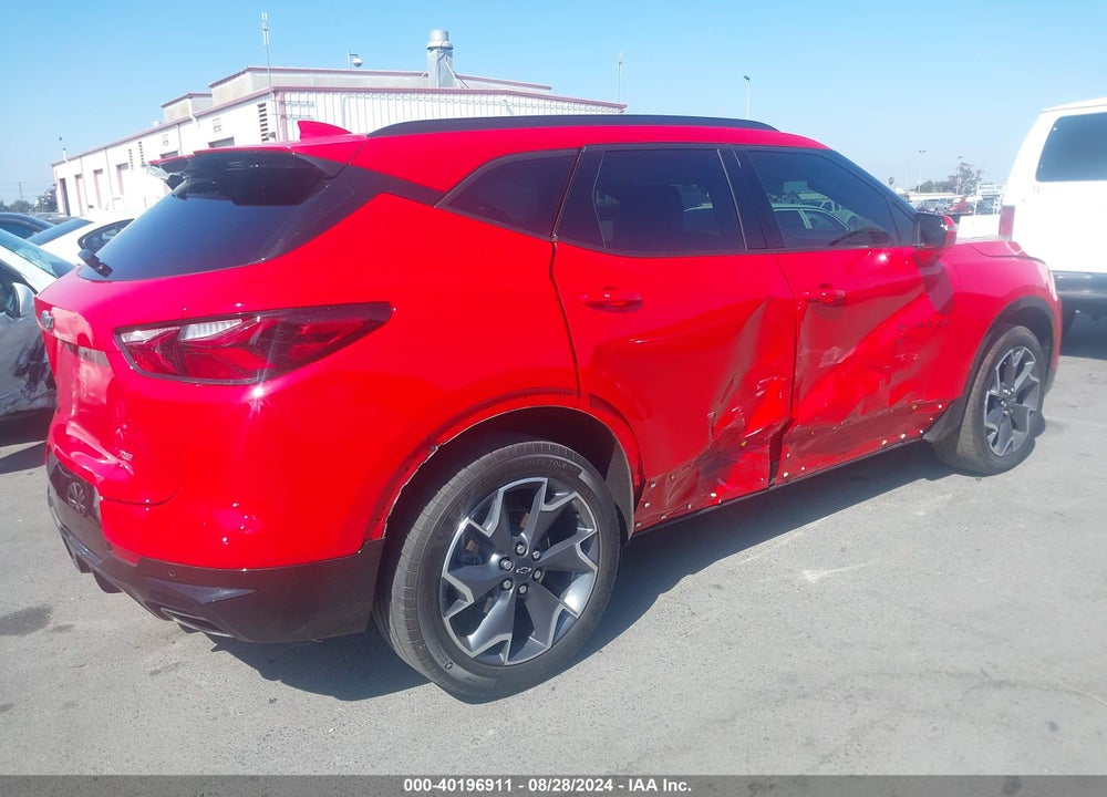 2021 CHEVROLET BLAZER FWD RS VIN: 3GNKBERS4MS573820
