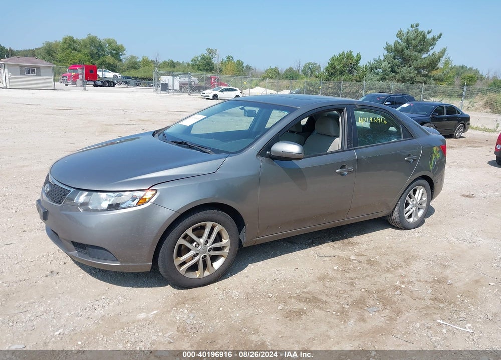 2011 KIA FORTE EX VIN: KNAFU4A29B5361459