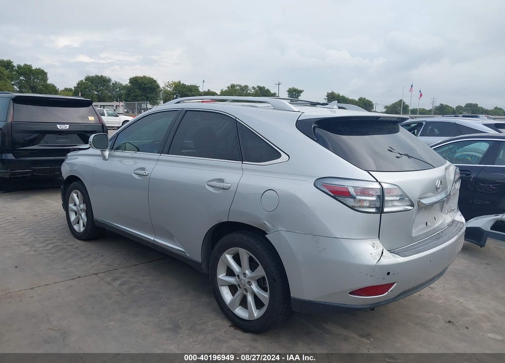 2012 LEXUS RX 350 VIN: 2T2ZK1BA1CC082629