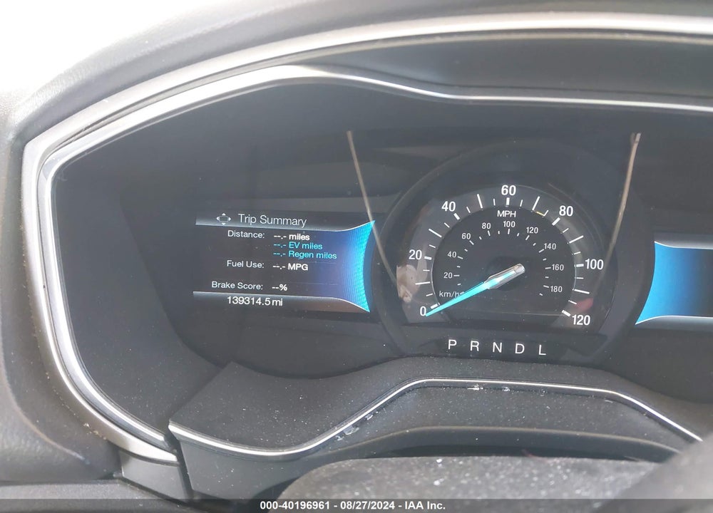 2016 FORD FUSION HYBRID SE VIN: 3FA6P0LU6GR173509