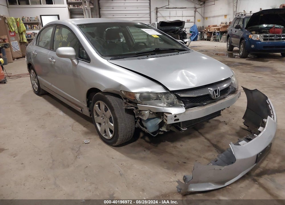 2009 HONDA CIVIC LX VIN: 2HGFA16569H303567
