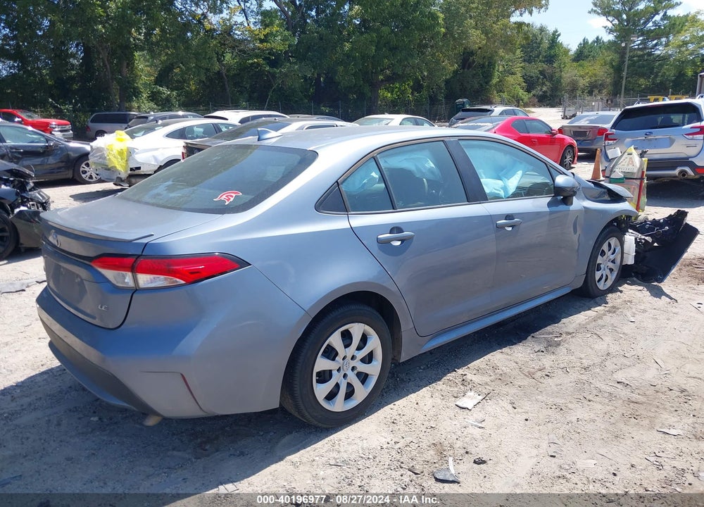 2022 TOYOTA COROLLA LE VIN: 5YFEPMAE7NP375254