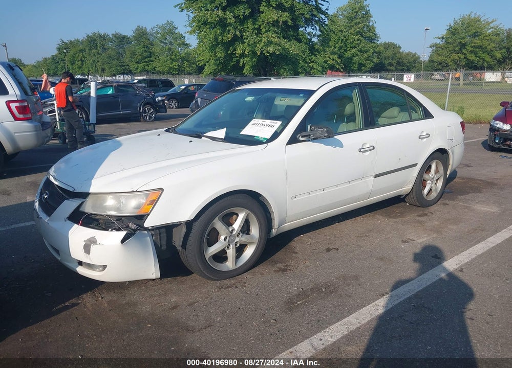 2008 HYUNDAI SONATA VIN: 5NPEU46F48H376129
