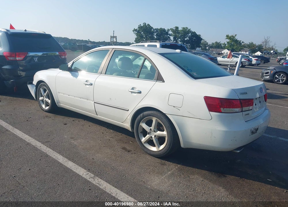 2008 HYUNDAI SONATA VIN: 5NPEU46F48H376129