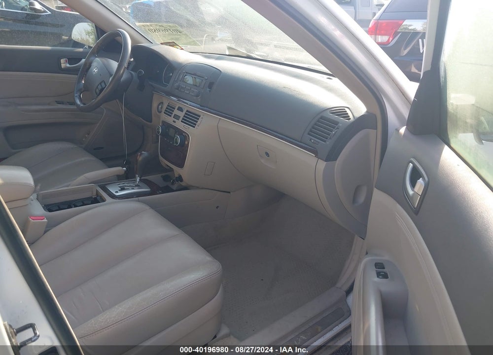 2008 HYUNDAI SONATA VIN: 5NPEU46F48H376129
