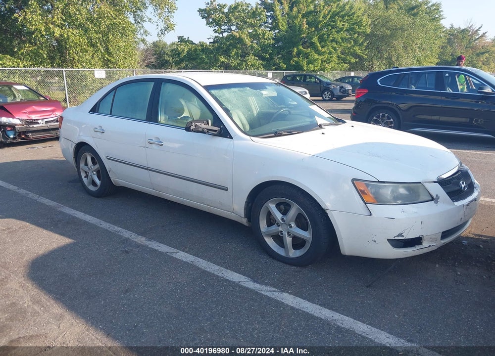 2008 HYUNDAI SONATA VIN: 5NPEU46F48H376129