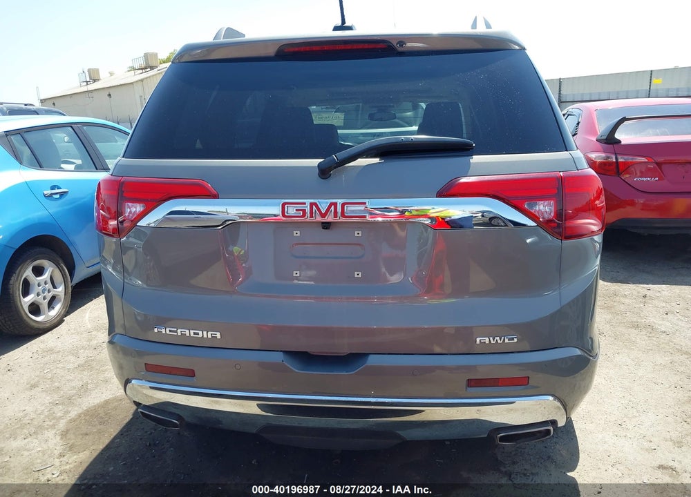 2019 GMC ACADIA DENALI VIN: 1GKKNXLS8KZ229349
