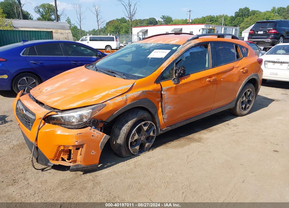 2018 SUBARU CROSSTREK 2.0I PREMIUM VIN: JF2GTABC3JH214388