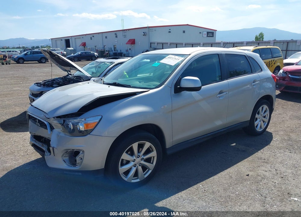 2015 MITSUBISHI OUTLANDER SPORT ES VIN: 4A4AR3AUXFE046680