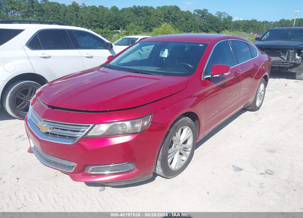 2014 CHEVROLET IMPALA 2LT VIN: 2G1125S30E9162414