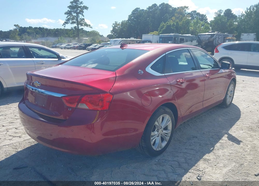 2014 CHEVROLET IMPALA 2LT VIN: 2G1125S30E9162414