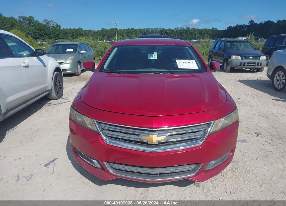2014 CHEVROLET IMPALA 2LT VIN: 2G1125S30E9162414