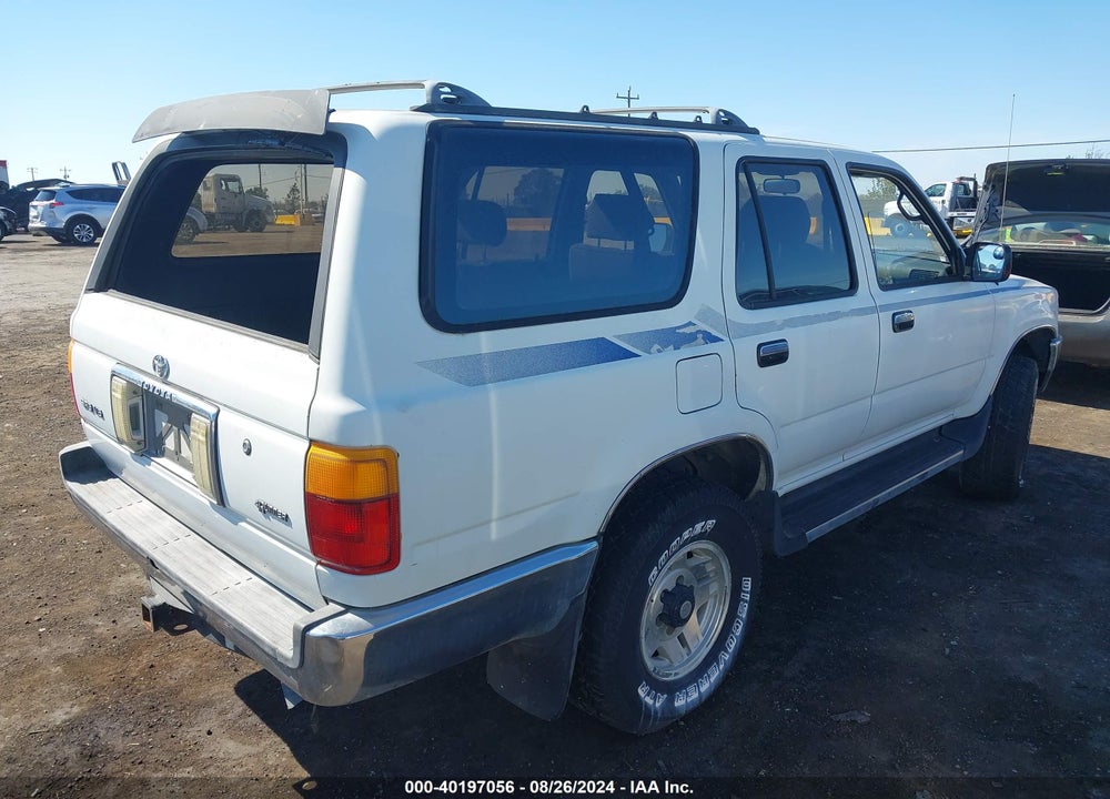 1993 TOYOTA 4RUNNER VN29 SR5 VIN: JT3VN29V4P0017383
