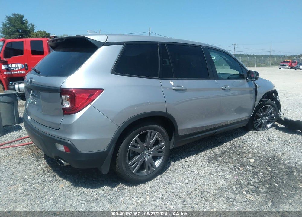 2021 HONDA PASSPORT 2WD EX-L VIN: 5FNYF7H54MB013349