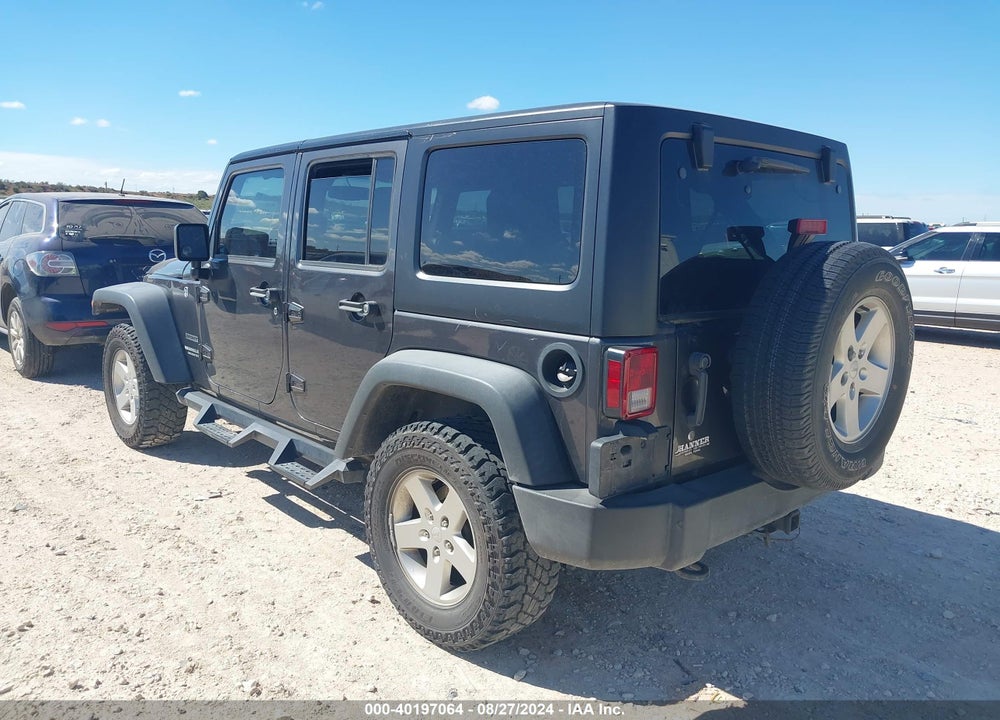 2017 JEEP WRANGLER UNLIMITED SPORT 4X4 VIN: 1C4BJWDG6HL632222
