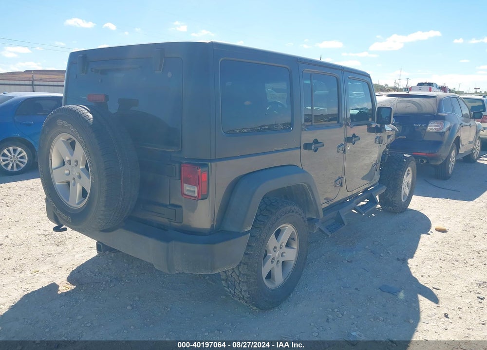 2017 JEEP WRANGLER UNLIMITED SPORT 4X4 VIN: 1C4BJWDG6HL632222