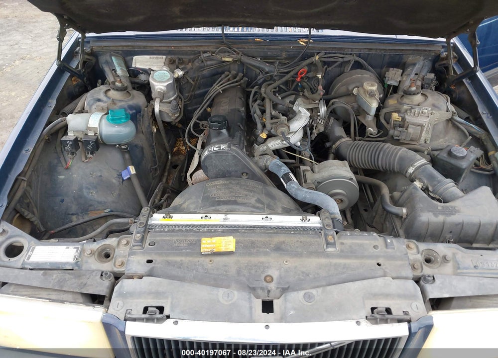 1990 VOLVO 740 GL VIN: YV1FA8840L2498264