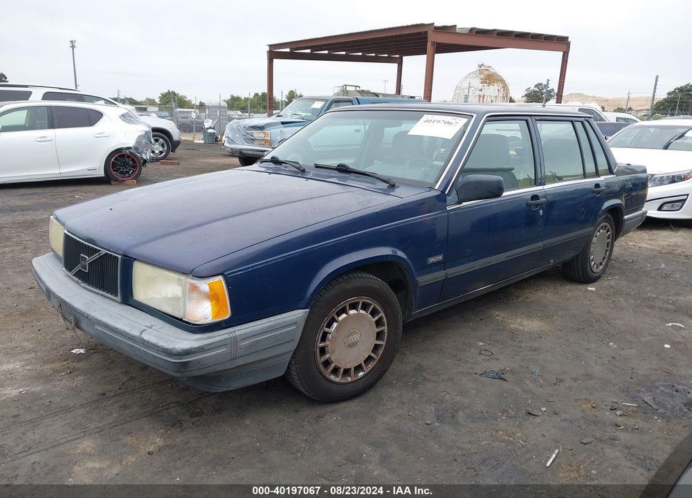 1990 VOLVO 740 GL VIN: YV1FA8840L2498264
