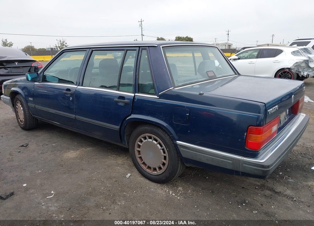 1990 VOLVO 740 GL VIN: YV1FA8840L2498264