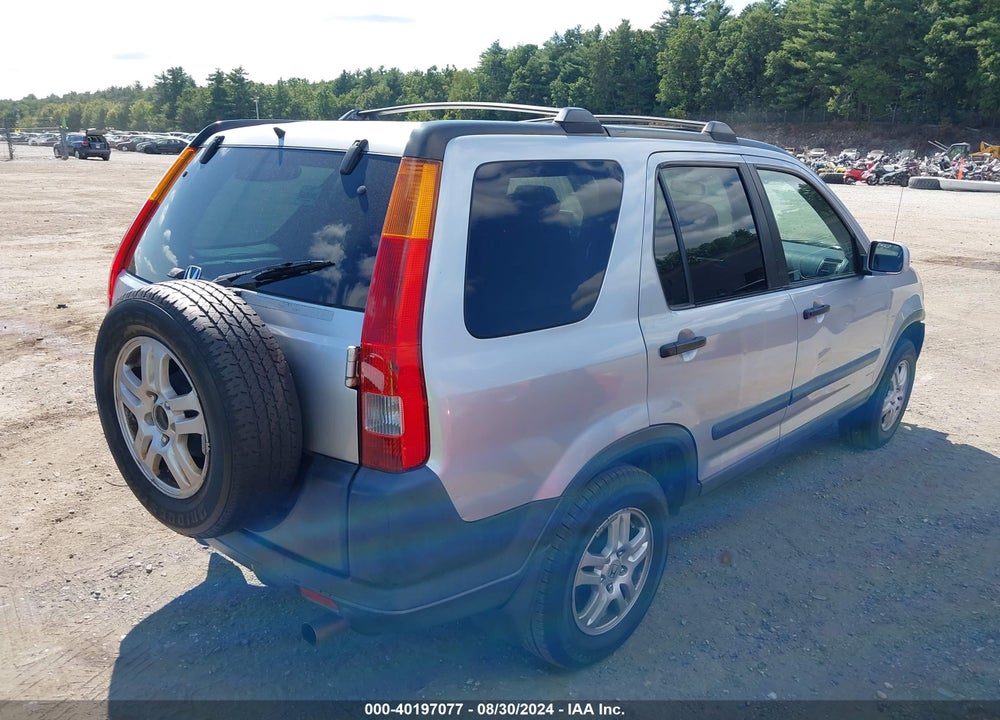 2002 HONDA CR-V EX VIN: SHSRD78802U004884