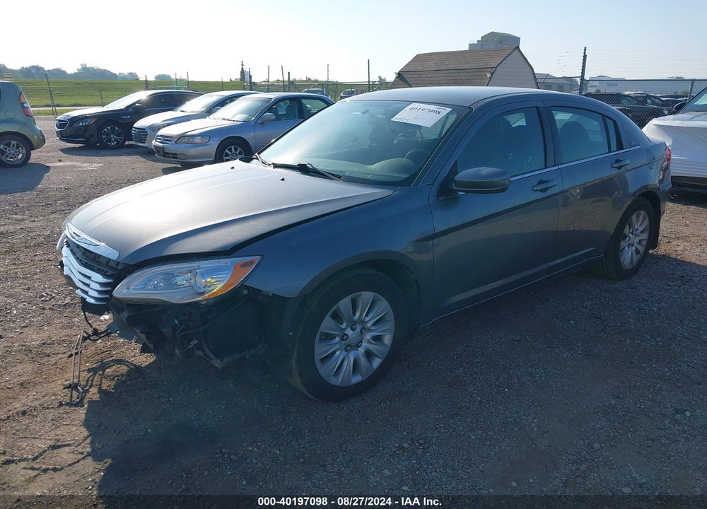 2013 CHRYSLER 200 LX VIN: 1C3CCBABXDN561318