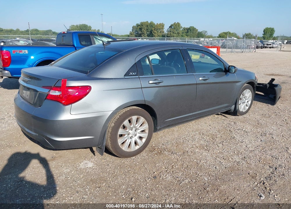 2013 CHRYSLER 200 LX VIN: 1C3CCBABXDN561318