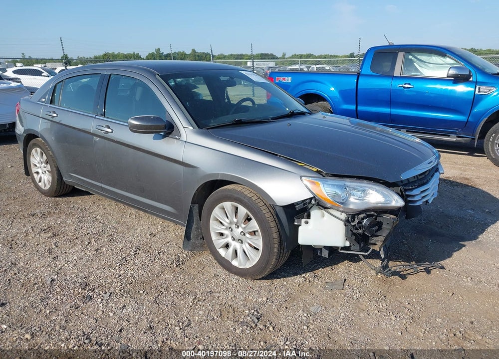 2013 CHRYSLER 200 LX VIN: 1C3CCBABXDN561318
