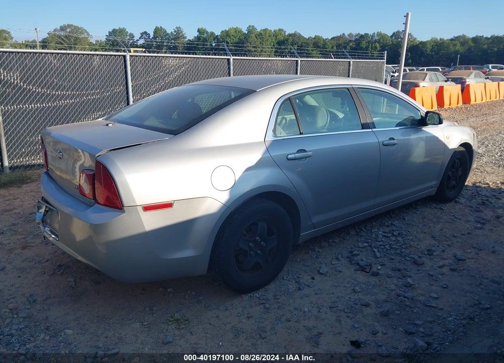 2008 CHEVROLET MALIBU LS VIN: 1G1ZG57B58F262055