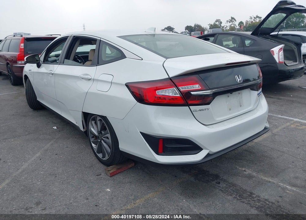 2018 HONDA CLARITY PLUG-IN HYBRID TOURING VIN: JHMZC5F34JC010137