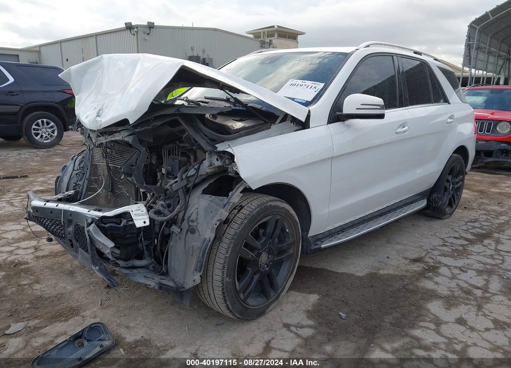 2015 MERCEDES-BENZ ML 350 VIN: 4JGDA5JB1FA572592